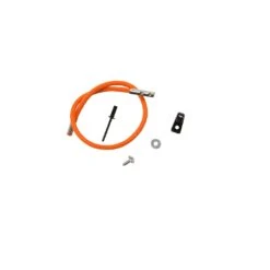 Bright Orange 16" (40.6 Cm) Multi-purpose Bungee Cord With Hook