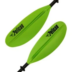Pelican Sport Standard Paddle - Kayak Paddle 220 Cm (87'') -Pelican Sport Shop Standard recreational kayak paddle 230 cm 90.5 Green